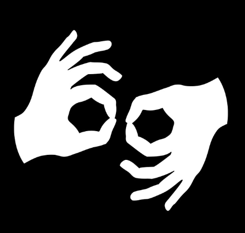 icon for American Sign Language, ASL