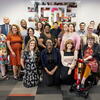 About 20 adults of mixed ability, age, race, and gender.