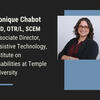 Headshot of Monique Chabot, OTD, OTR/L, SCEM, Associate Director of Assistive Technology, Institute on Disabilities