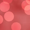 abstract random red circles of light
