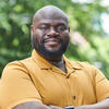 Outdoor headshot of Elijah Youngs